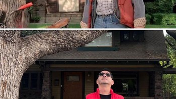 Lokasi Back to Future - 1985 dan 2024. South Pasadena, CAFoto: Boredpanda