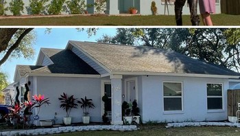 Edward Scissorhands (1990; Disutradarai oleh Tim Burton) — Lutz, FL *dikunjungi pada bulan Februari. Foto: Boredpanda