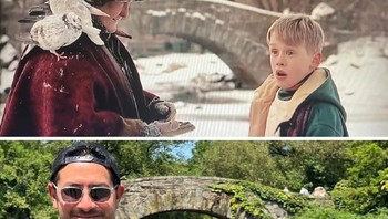 Home Alone 2- 1992 dan 2024. Central Park, New York Foto: Boredpanda