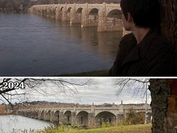 Foto Perbandingan Tempat di Film dan Kenyataan, Ada yang Kamu Tonton?