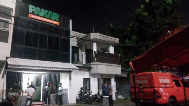 Kantor media di Kota Bogor diduga dibakar oleh OTK.