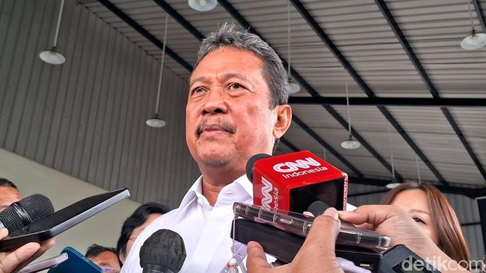 Menteri Kelautan dan Perikanan (KP), Sakti Wahyu Trenggono di Semarang