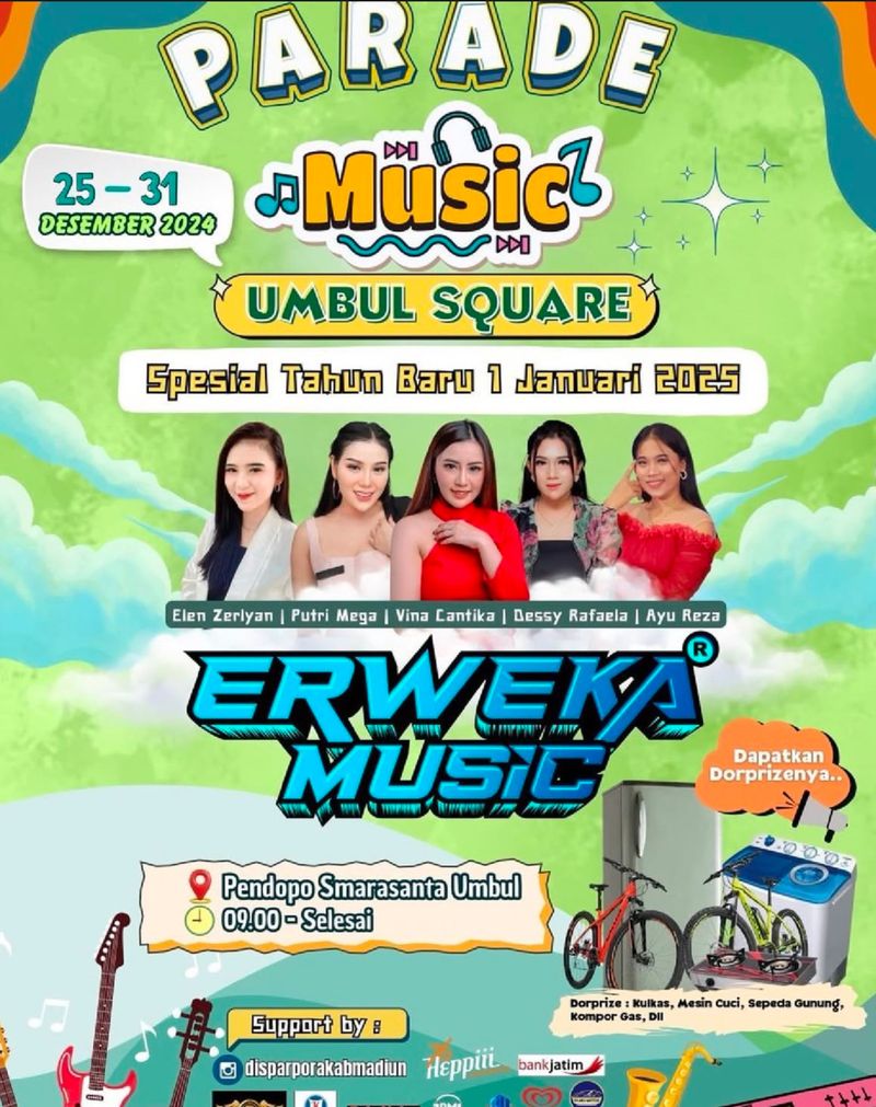 Parade Music Umbul Square Madiun.