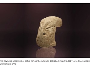 Bikin Kaget Arkeolog! Patung Berusia 7.000 Tahun di Kuwait Ini Mirip Alien