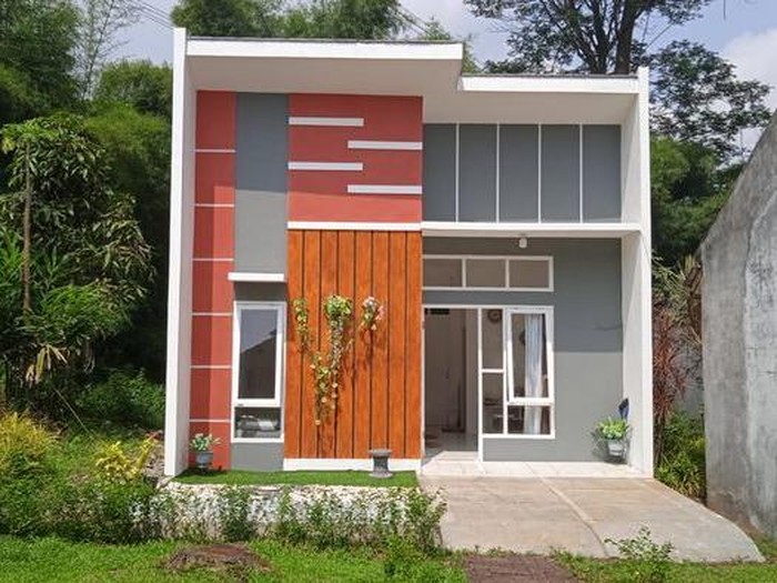 Penampakan rumah di Senopati Estate Banjarsari
