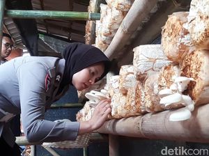 Cara Polisi Karawang Jaga Ketahanan Pangan saat Pengamanan Nataru