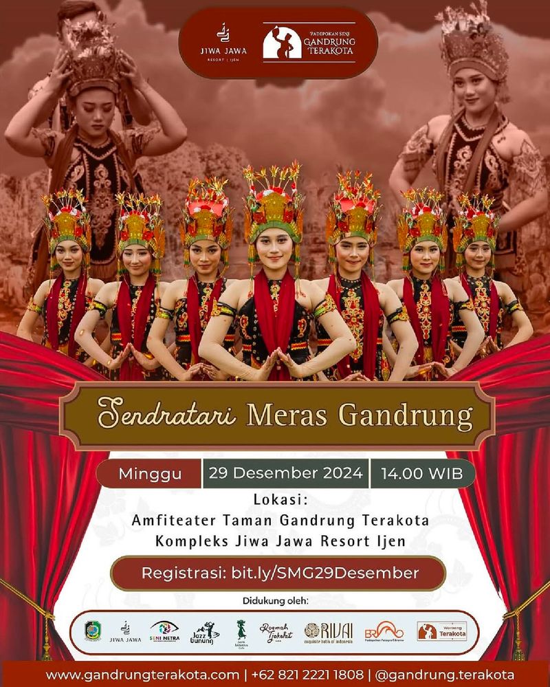 Sendratari Meras Gandrung Banyuwangi.