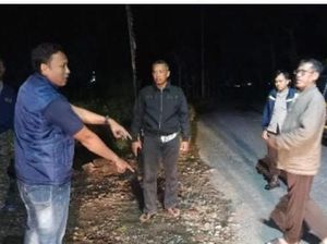 Pemuda Nganjuk Dibacok Segerombolan Orang Saat Berboncengan Motor