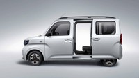 Wuling Zhiguang EV memiliki tampilan mengotak yang agak mirip dengan versi 5 pintu dari Wuling Hongguang Mini EV generasi pertama. Pintu sampingnya bisa dibuka hingga kelebaran 595 mm dan pintu belakangnya hingga 90 derajat. Foto: Doc. Wuling