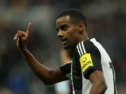9. Alexander Isak. Ia mencetak 28 gol dalam 40 laga bersama Newcastle United. Foto: Action Images via Reuters/Lee Smith