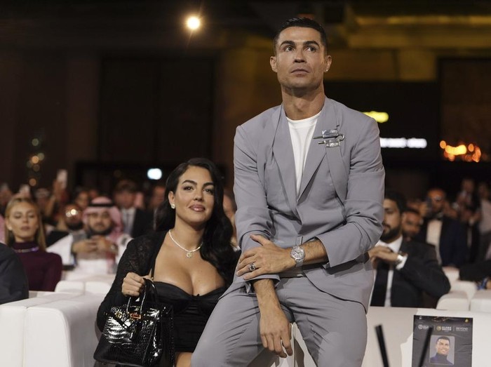 Cristiano Ronaldo dan Georgina Rodriguez Cristiano Ronaldo dan Georgina Rodriguez menghadiri Globe Soccer Awards 2025, in di Dubai.