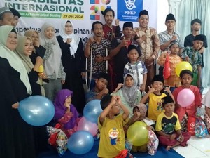 Difabel Probolinggo Rayakan HDI 2024 Bareng Anak Yatim-Piatu