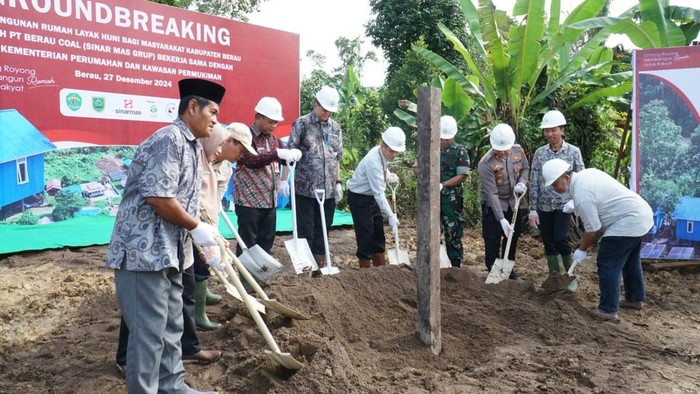 Groundbreaking 500 Rumah di Berau, Kalimantan Timur