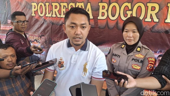 Kasat Reskrim Polresta Bogor Kota AKP Aji Riznaldi (Sholihin/detikcom)