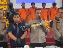 Ormas PP Vs GRIB Bentrok gegara Spanduk di Belawan, 1 Orang Dihujam Sajam