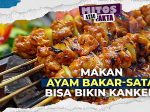 Video Mitos atau Fakta: Makanan yang Serba Dibakar Bisa Memicu Kanker