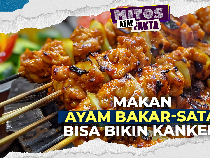 Video Mitos atau Fakta: Makanan yang Serba Dibakar Bisa Memicu Kanker