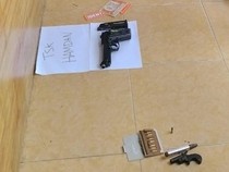 Ini Senjata Terduga Teroris di Sukabumi,  Ada Pistol Seukuran Pena