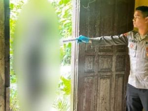 Warga Temukan Kerangka Manusia Tergantung di Bedeng Lubuklinggau