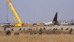 Potret Puing Jeju Air yang Kecelakaan, Hanya Sisa Ekor Pesawat