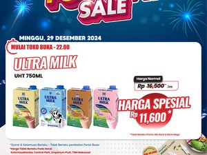 Borong Susu Kotak Jumbo di Transmart Full Day Sale Murah Banget, Segini Harganya