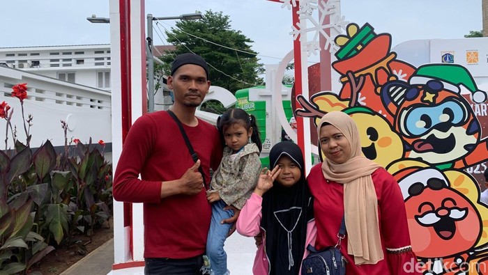 Warga memadati kawasan wisata Kota Tua, Tamansari, Jakarta Barat (Mulia/detikcom)