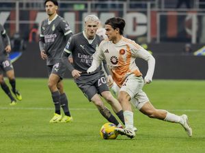 AC Milan Vs AS Roma Selesai 1-1