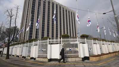 Berkabung untuk Jeju Air, Bendera Setengah Tiang Dikibarkan di Korsel
