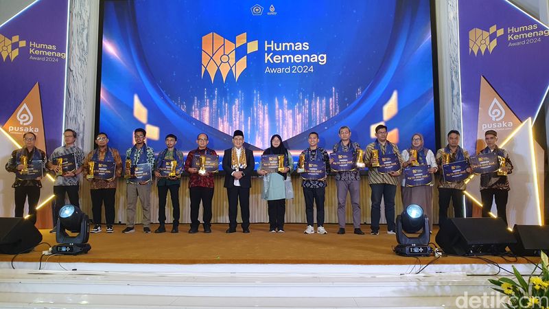 detikcom raih penghargaan Humas Kemenag Award 2024