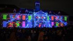 Festival Cahaya Semarakan Sambut Tahun Baru di Kota Tua Jakarta