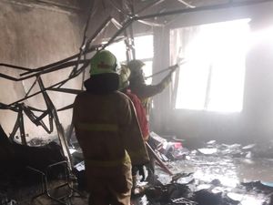 Gedung Rektorat UIN Terbakar Diduga Gegara Korsleting Stop Kontak
