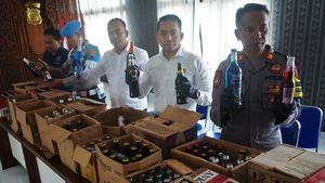 Seribuan Botol Miras Diamankan Jelang Tahun Baru di Temanggung