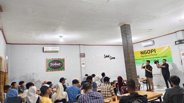 Kegiatan Ngobrol Pintar dengan tema Refleksi 2024 dan Transformasi Media di 2025 (Dok. Istimewa)