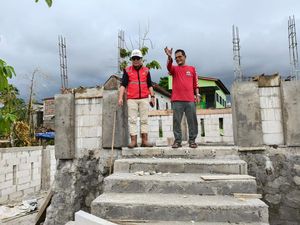 Pembangunan Makam Baru Mbah Celeng yang Terdampak Tol Jogja-Solo Sudah 80%