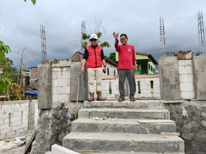 Pembangunan Makam Baru Mbah Celeng yang Terdampak Tol Jogja-Solo Sudah 80%