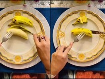 Makan Pisang Pakai Pisau Garpu, Cara Wanita Ini Tuai Perdebatan