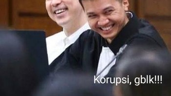 Lu masih miskin, korupsi!!! Foto: X.com