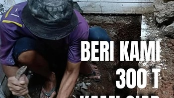 Berikan kami 300 T kami siap dipenjara... Foto: X.com
