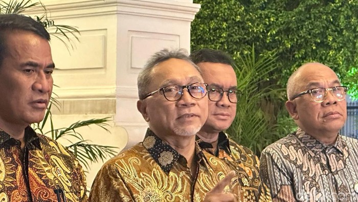 Menko Bidang Pangan Zulkifli Hasan (Isal/detikcom)