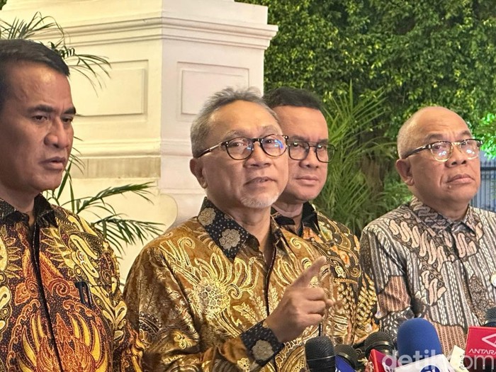 Menko Bidang Pangan Zulkifli Hasan (Isal/detikcom)