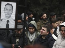 Momen Pilu Pemakaman Pilot dan Kru Pesawat Azerbaijan Airline