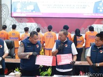 5.468 Kasus Narkoba di Jatim Selama 2024 Diungkap, 315 Kg Sabu Disita
