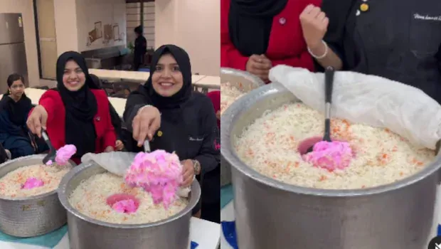 nasi biryani topping es krim