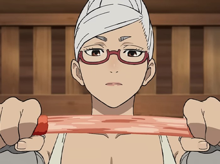 Nenek Seiko dalam anime Dandadan Nenek Seiko dalam anime Dandadan
