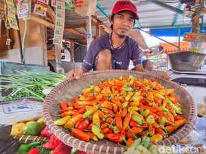 Jelang Tahun Baru 2025, Harga Cabai Rawit di Baleendah Kian Pedas