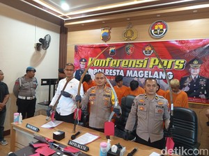 Tawuran Geng Bersajam di Magelang, 9 Orang Ditangkap-1 DPO