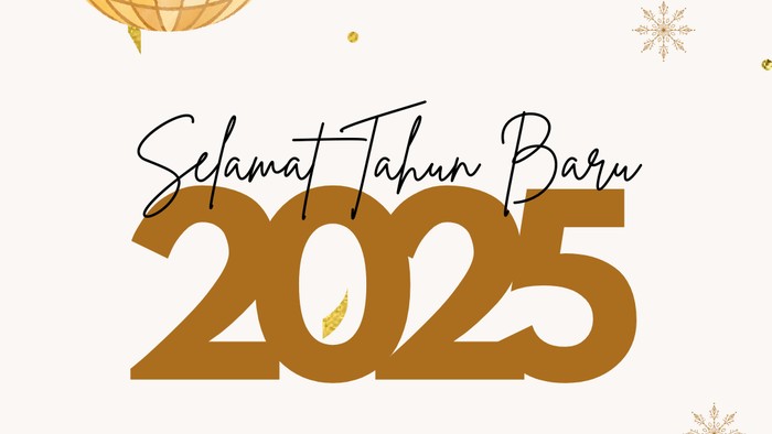 Poster Tahun Baru 2025