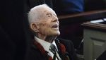 Potret Presiden AS Jimmy Carter yang Meninggal Usia 100 Tahun