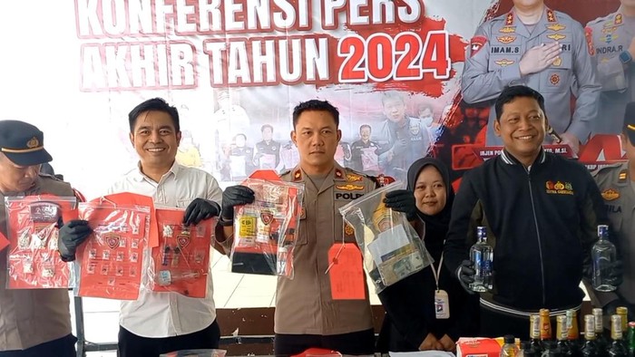 Rilis akhir tahun 2024 Polres Trenggalek