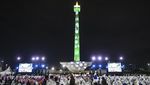 Suasana Muhasabah Malam Akhir Tahun 2024 di Monas